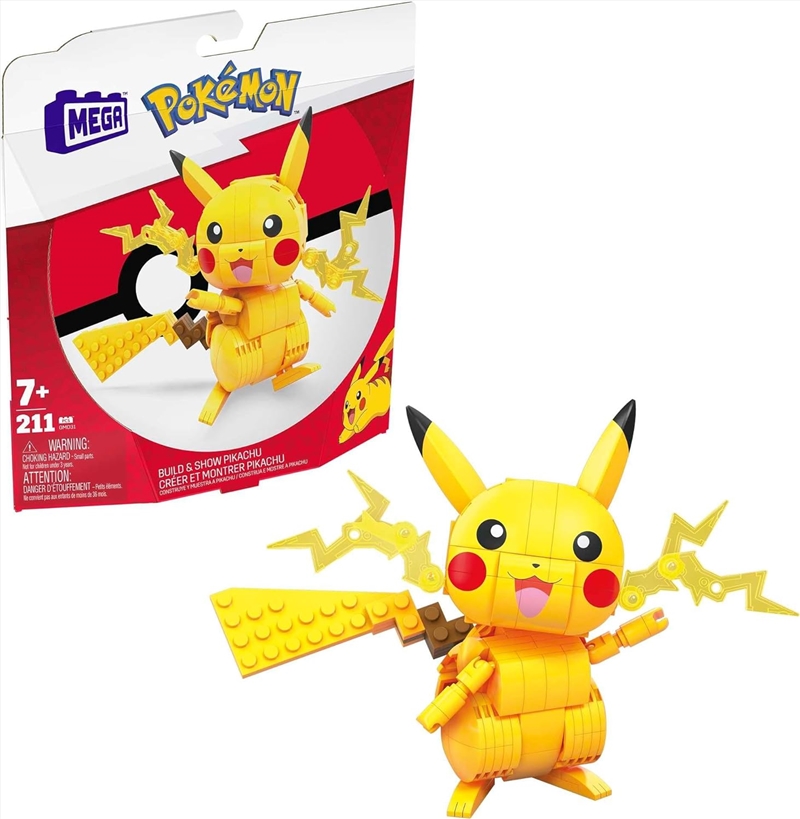 MEGA Pokemon: Build & Show Pikachu/Product Detail/Figurines