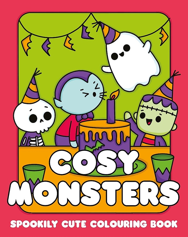Cosy Monsters: A Super Cute Colouring Book/Product Detail/Kids Colouring