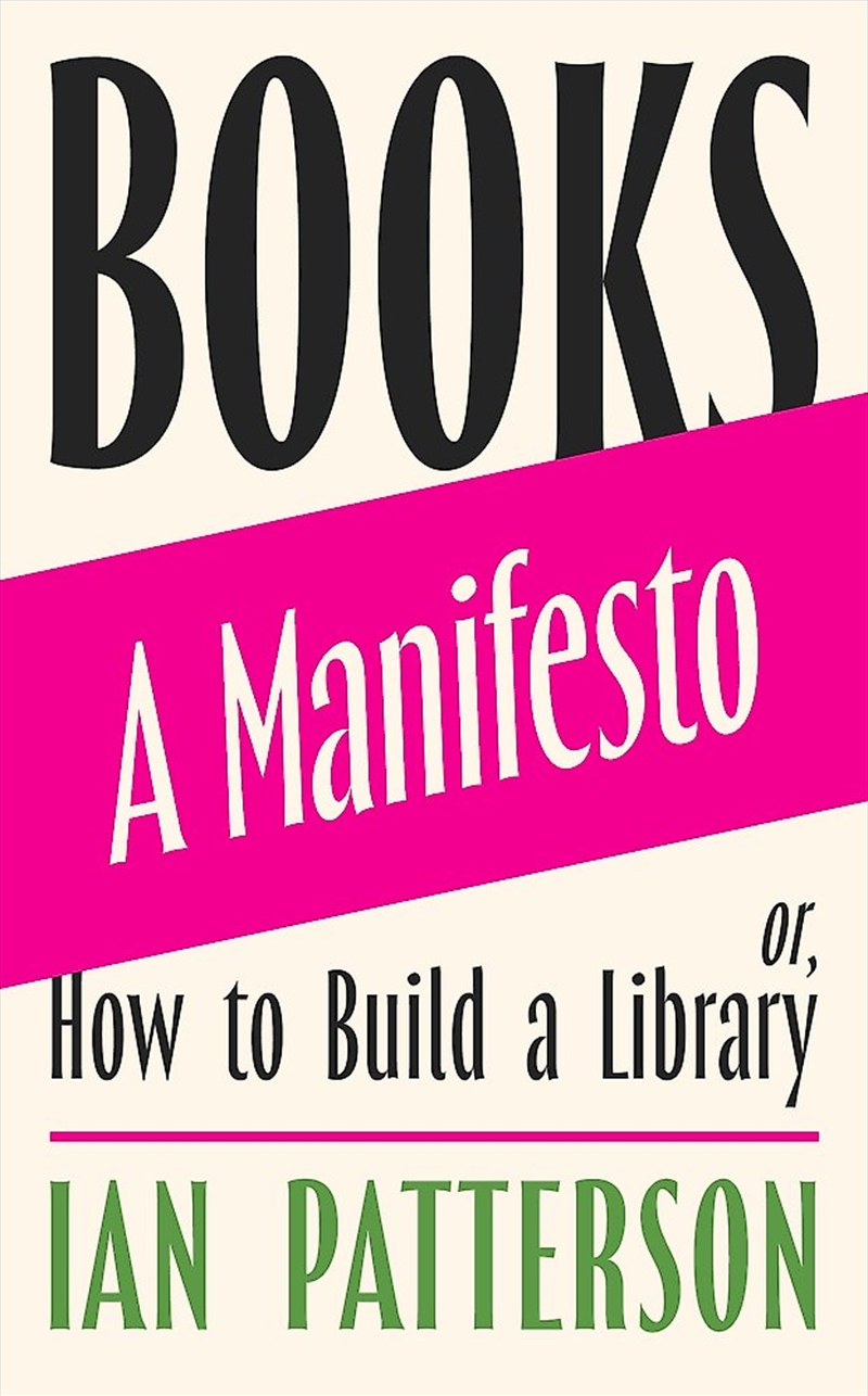 Books - A Manifesto/Product Detail/Literature & Poetry