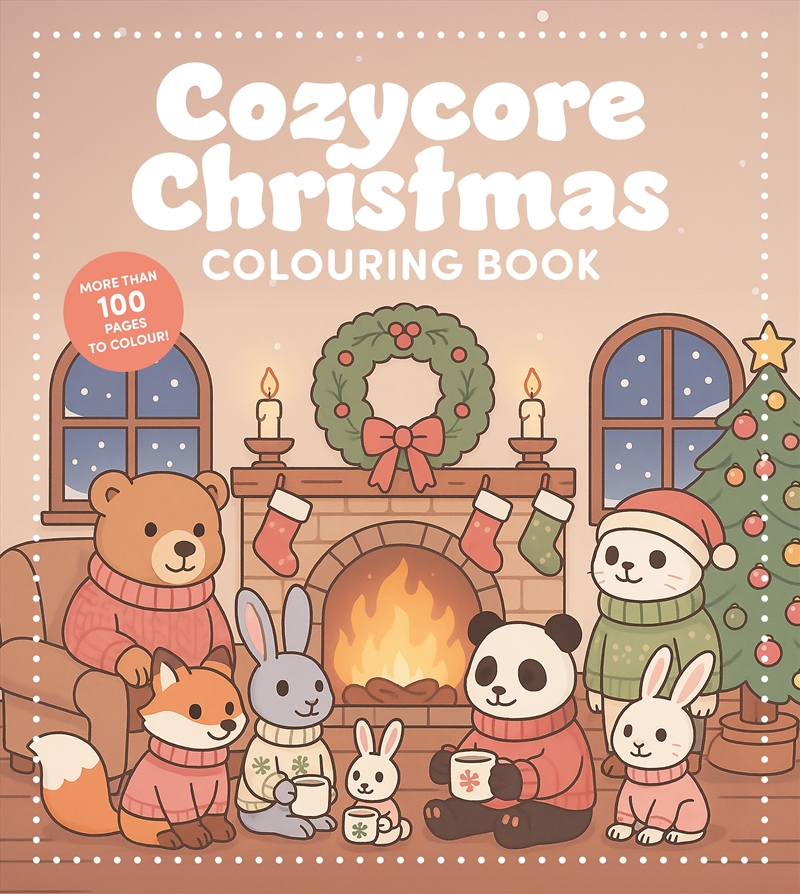 Cozycore Christmas Colouring Book/Product Detail/Kids Colouring