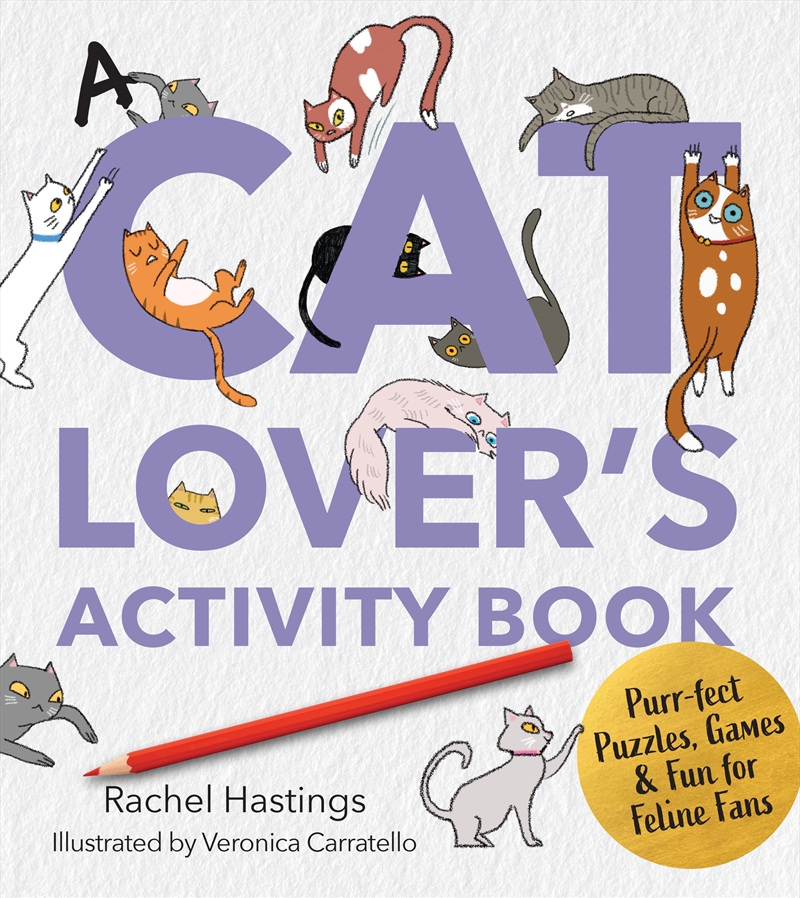 Cat Lover's Activity Book/Product Detail/Adults Activity Books