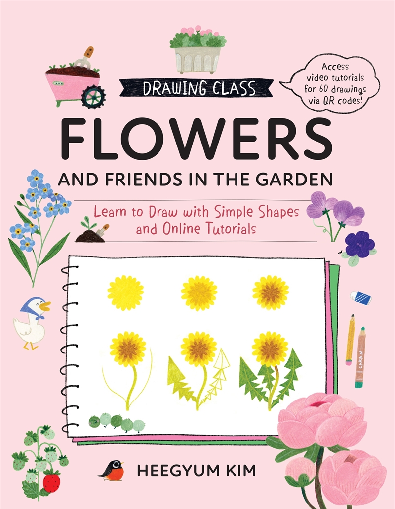 Drawing Class: Flowers and Friends in the Garden/Product Detail/Crafts & Handiwork