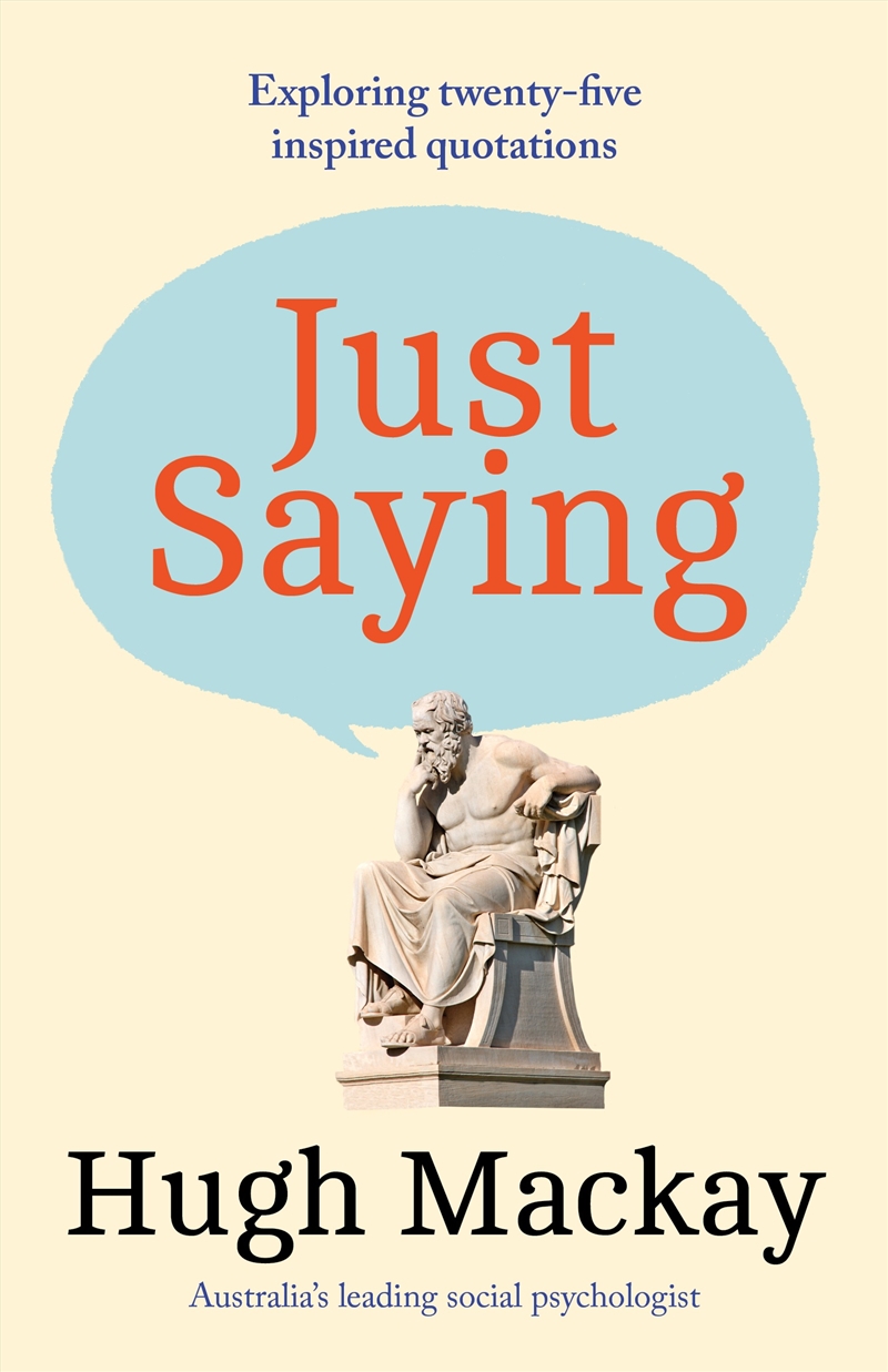 Just Saying/Product Detail/Self Help & Personal Development