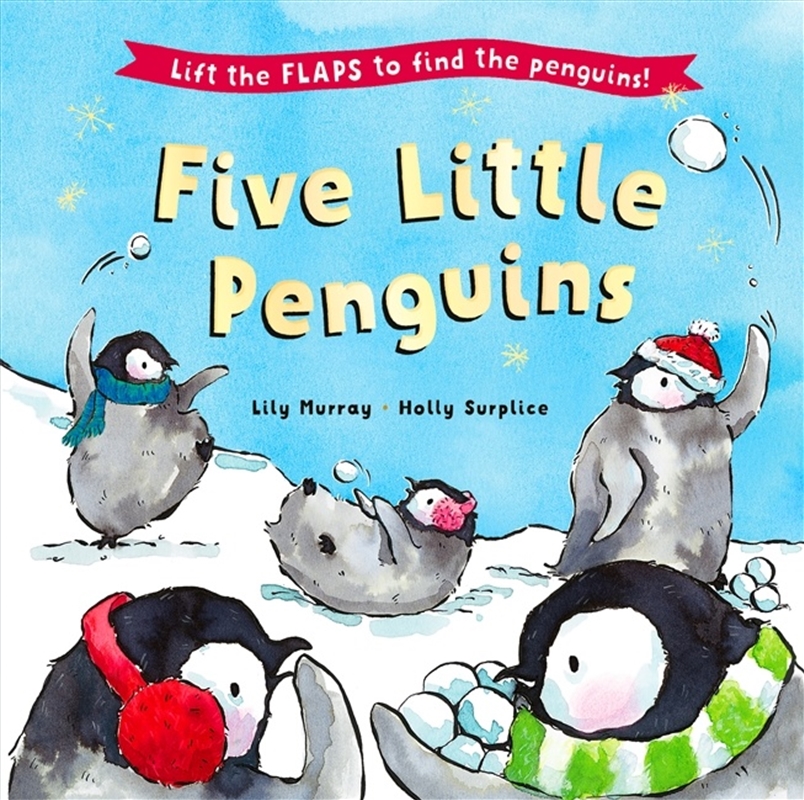 Five Little Penguins/Product Detail/Early Childhood Fiction Books