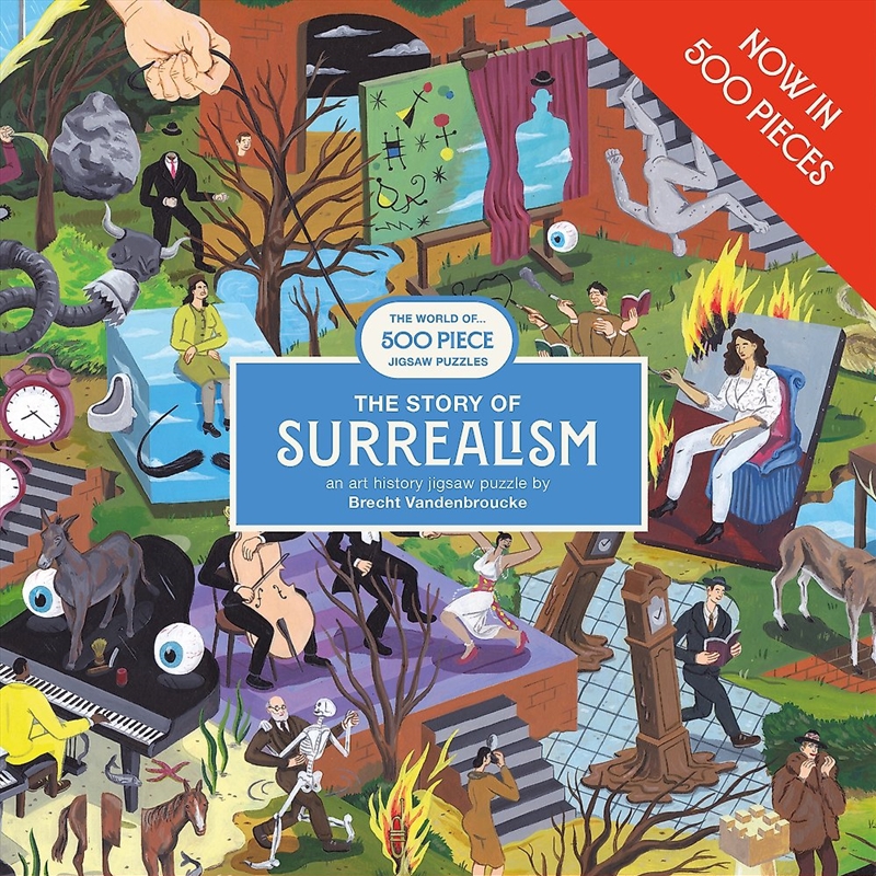 The Story of Surrealism 500 Piece Puzzle/Product Detail/Jigsaw Puzzles