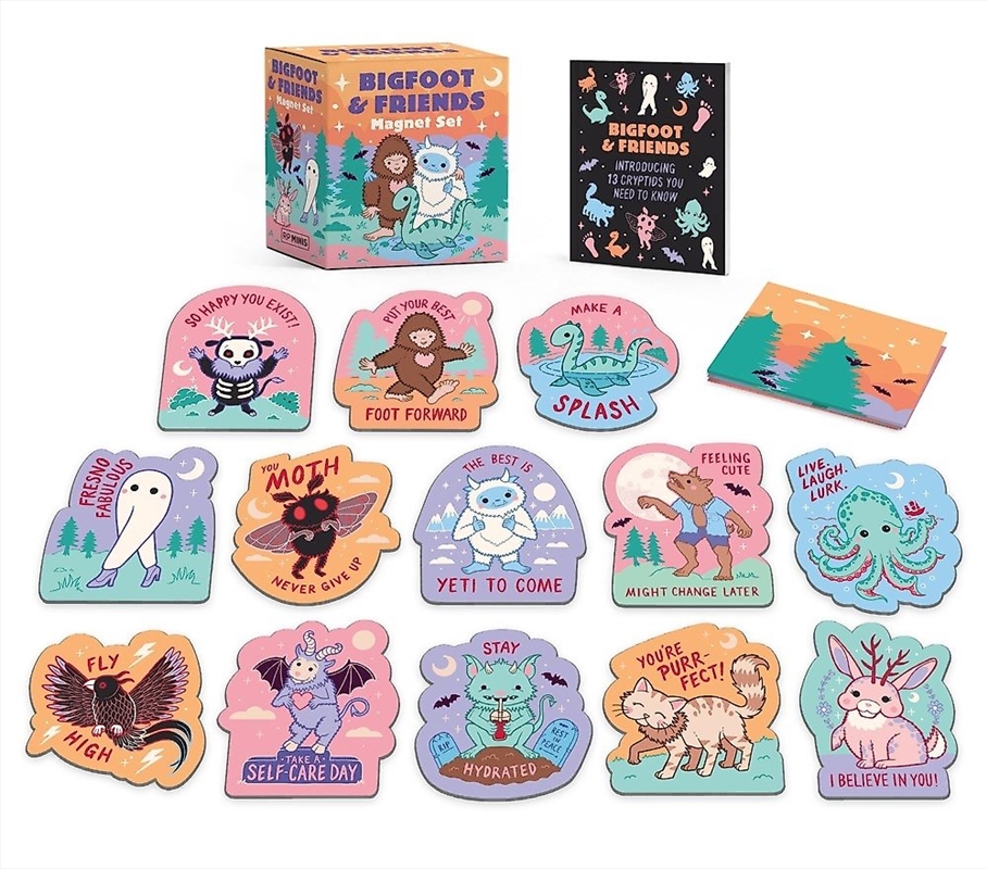 Bigfoot & Friends Magnet Set/Product Detail/Novelty & Gifts