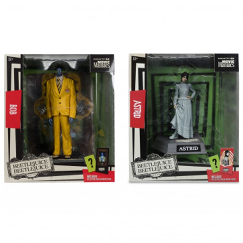 Movie Maniacs 6In Posed - Beetlejuice Wv2 - Assortment (SENT AT RANDOM)/Product Detail/Figurines