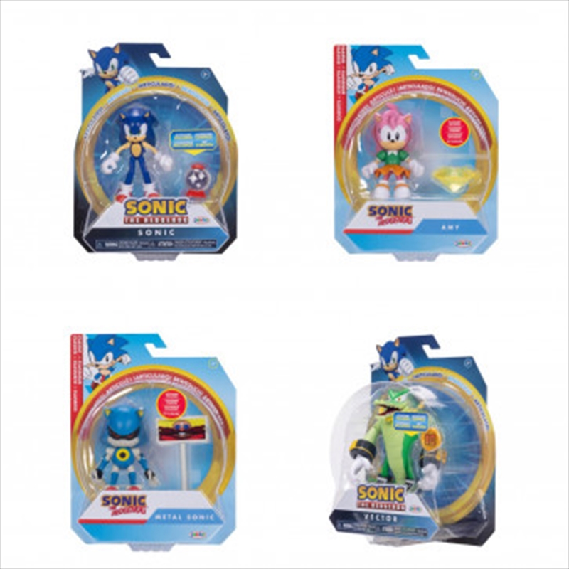 Sonic - 4" Articulated Figures Assortment Wave 11 (SENT AT RANDOM)/Product Detail/Figurines