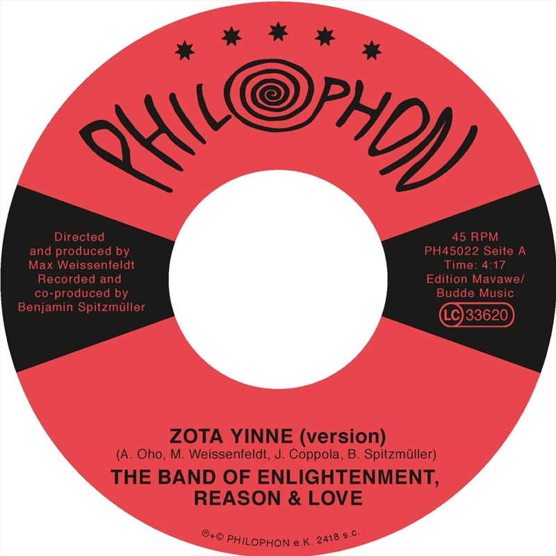 Zota Yinne: Version/Product Detail/Reggae