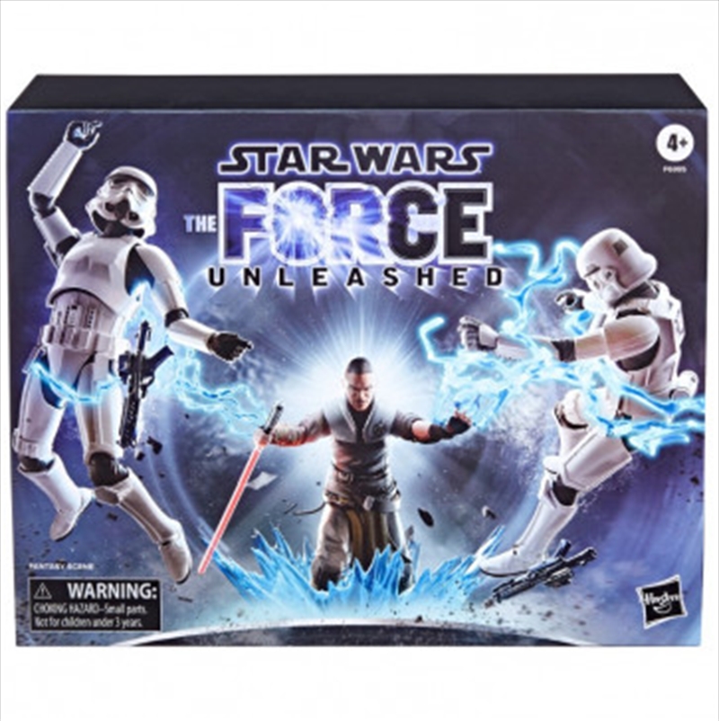 Star Wars The Black Series Force Unleashed - Starkiller & Troopers Set/Product Detail/Figurines