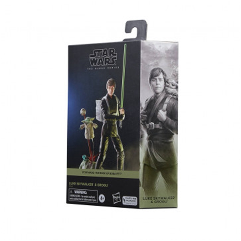 Star Wars The Black Series The Book of Boba Fett - Luke Skywalker & Grogu/Product Detail/Figurines