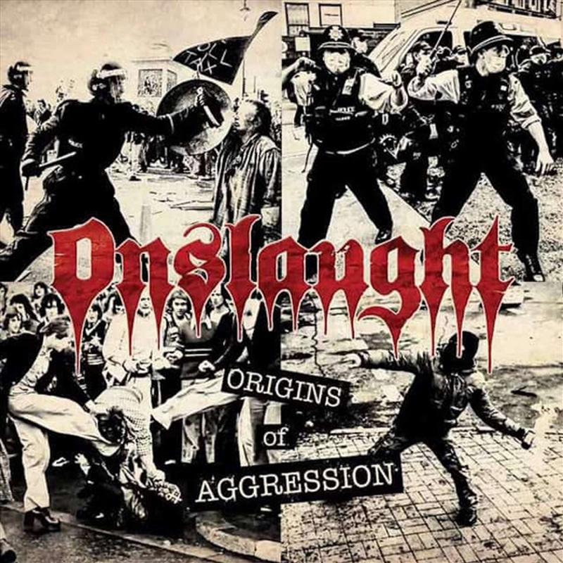 ORIGINS OF AGGRESSION (PHD EXCLUSIVE SANITY RED-BLACK MARBLED + AUTOGRAPH CARD)/Product Detail/Metal
