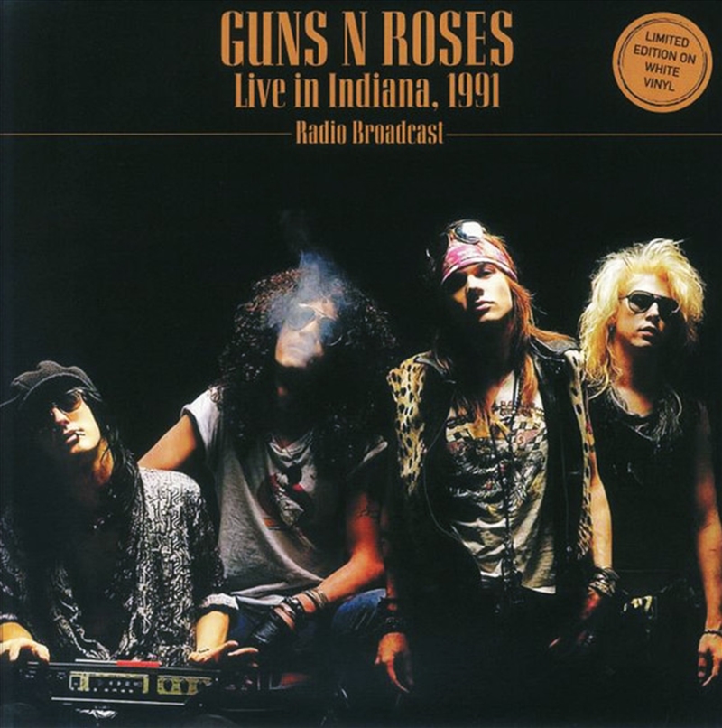 Live In Indiana. 1991 - Radio Broadcast - White Vinyl/Product Detail/Rock/Pop