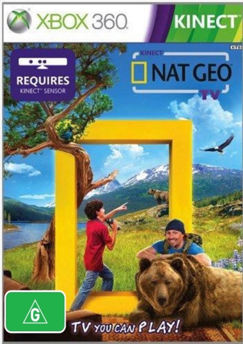 Kinect National Geographic TV Education, XBox 360 Sanity