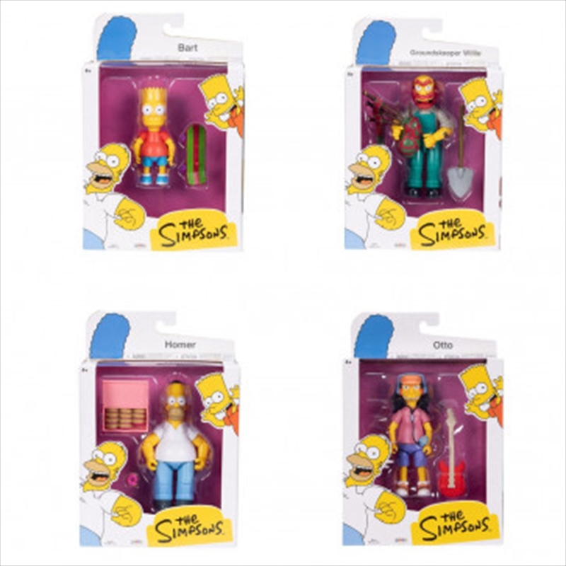 The Simpsons 5" Figs Assortment W1 (SENT AT RANDOM)/Product Detail/Figurines