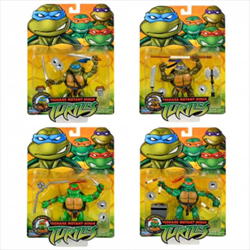 TMNT Classic Turtle Figures Assortment 4pk Bundle/Product Detail/Figurines