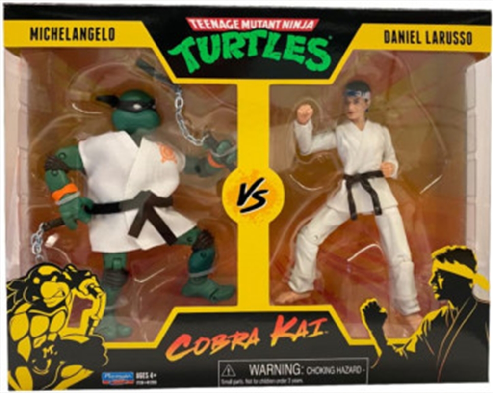 TMNT vs Cobra Kai: Mikey vs Danny LaRusso (6in)/Product Detail/Figurines