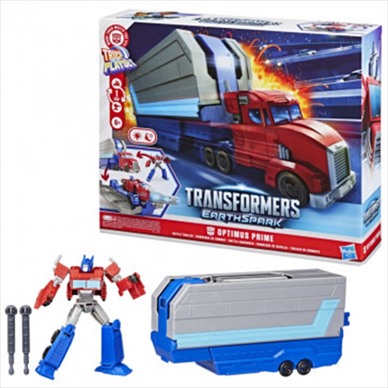 Transformers EarthSpark Optimus Prime Battle Trailer/Product Detail/Figurines