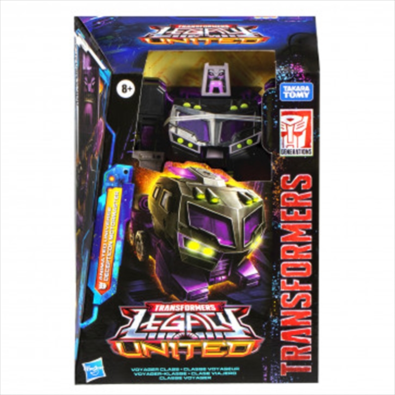 Transformers Legacy United Voyager Class: Animated Universe Decepticon Motormaster/Product Detail/Figurines