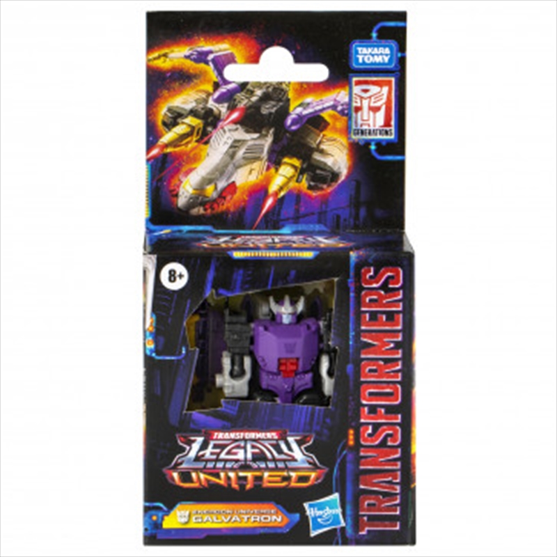 Transformers Legacy United: Core Class - Energon Universe Galvatron/Product Detail/Figurines
