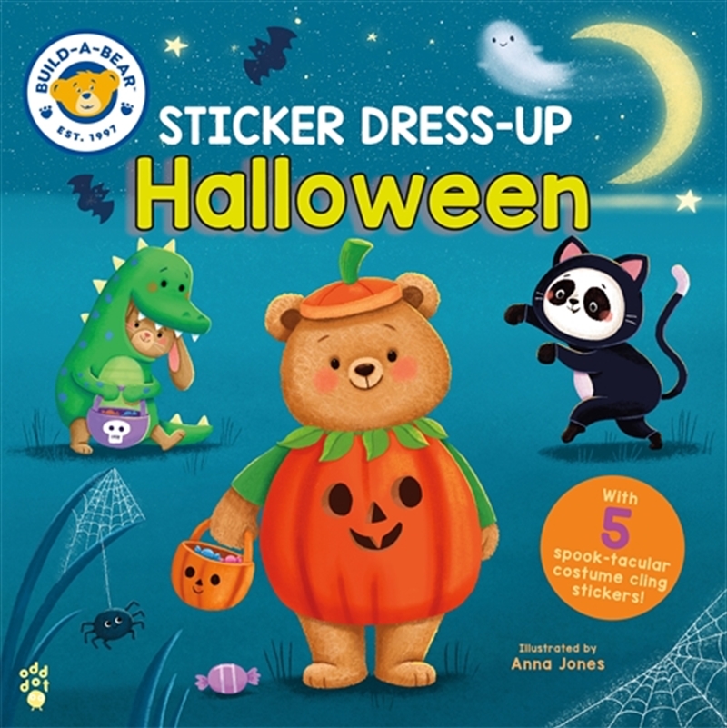 Build-A-Bear: Sticker Dress-Up: Halloween/Product Detail/Kids Activity Books