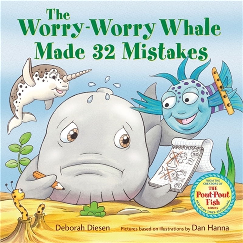 The Worry-Worry Whale Made 32 Mistakes/Product Detail/Early Childhood Fiction Books