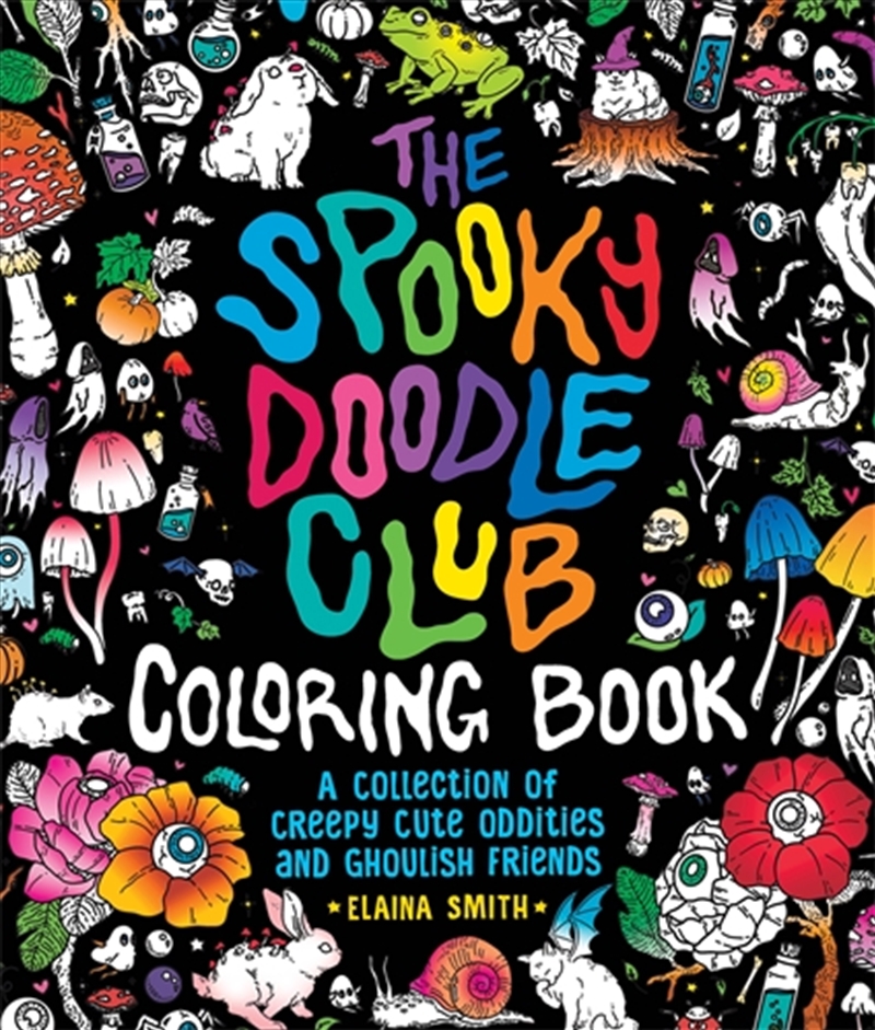 The Spooky Doodle Club Coloring Book/Product Detail/Adults Colouring