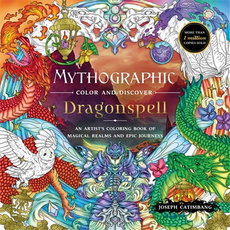 Mythographic Color And Discover: Dragonspell/Product Detail/Adults Activity Books