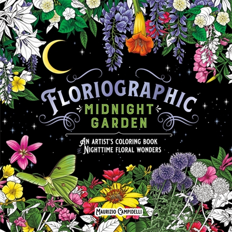Floriographic: Midnight Garden/Product Detail/Adults Activity Books