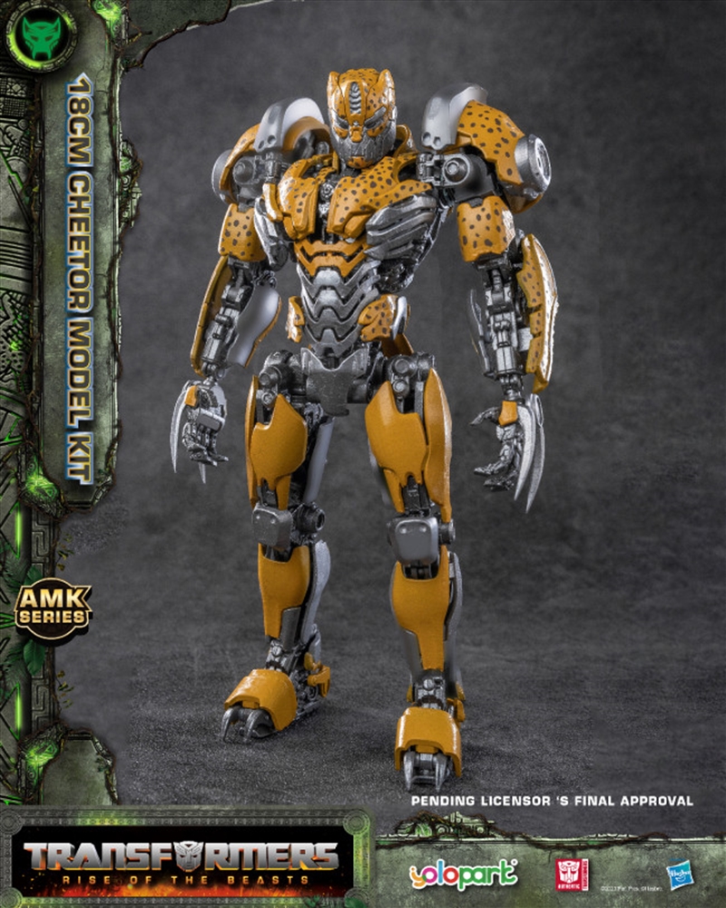Transformers Rise of the Beasts: 18cm Cheetor Model Kit (AMK Series)/Product Detail/Figurines