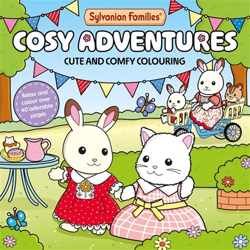 Sylvanian Families Cosy Adventures Colouring Book/Product Detail/Kids Colouring
