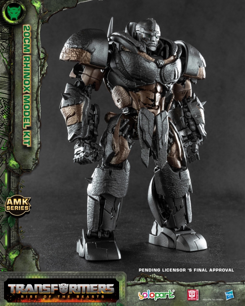 Transformers Rise of the Beasts: 20cm Rhinox Model Kit (AMK Series)/Product Detail/Figurines
