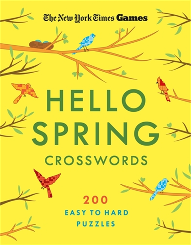 New York Times Games Hello Spring Crosswords/Product Detail/Adults Activity Books