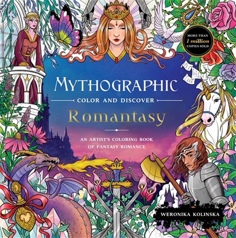 Mythographic Color And Discover: Romantasy/Product Detail/Adults Activity Books