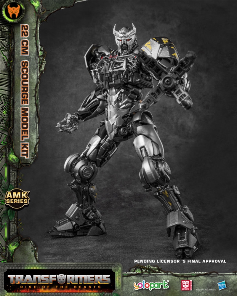 Transformers Rise of the Beasts: 22cm Scourge Model Kit (AMK Series)/Product Detail/Figurines
