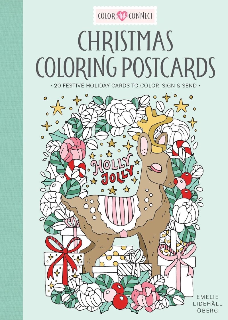 Christmas Coloring Postcards: 20 Festive Holiday Cards to Color, Sign, and Send/Product Detail/Crafts & Handiwork