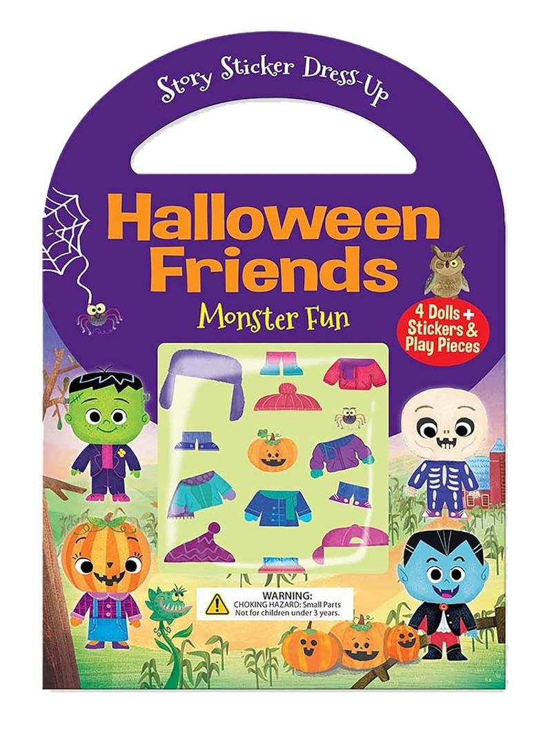 Halloween Friends: Monster Fun: Story Sticker Dress-Up/Product Detail/Early Childhood Fiction Books