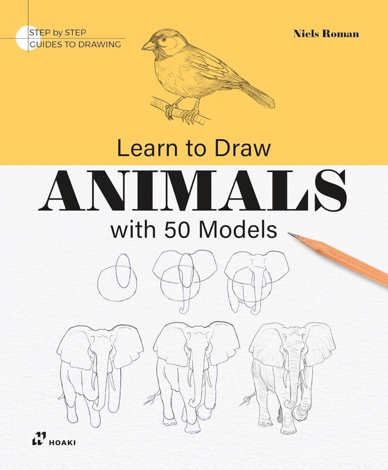 Learn to Draw Animals with 50 Models/Product Detail/Art