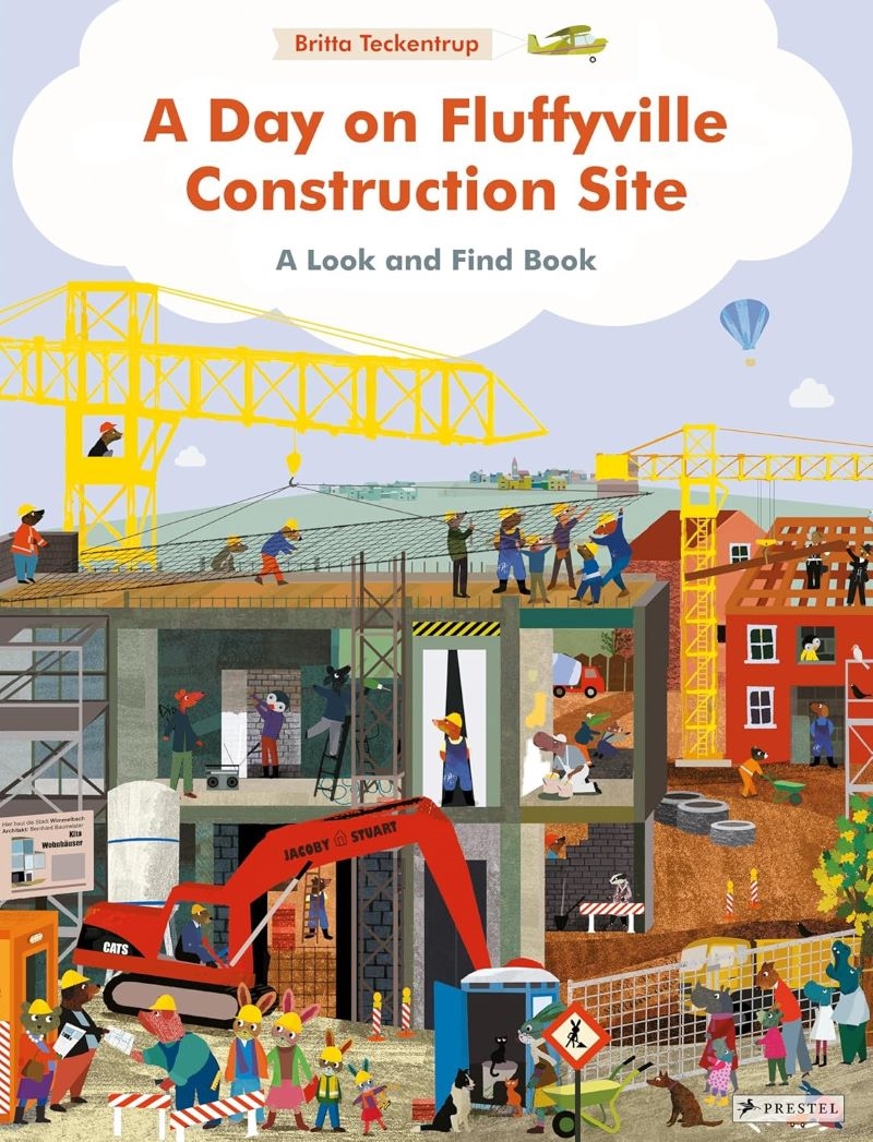 Day on Fluffyville Construction Site: A Look and Find Book/Product Detail/Early Childhood Fiction Books