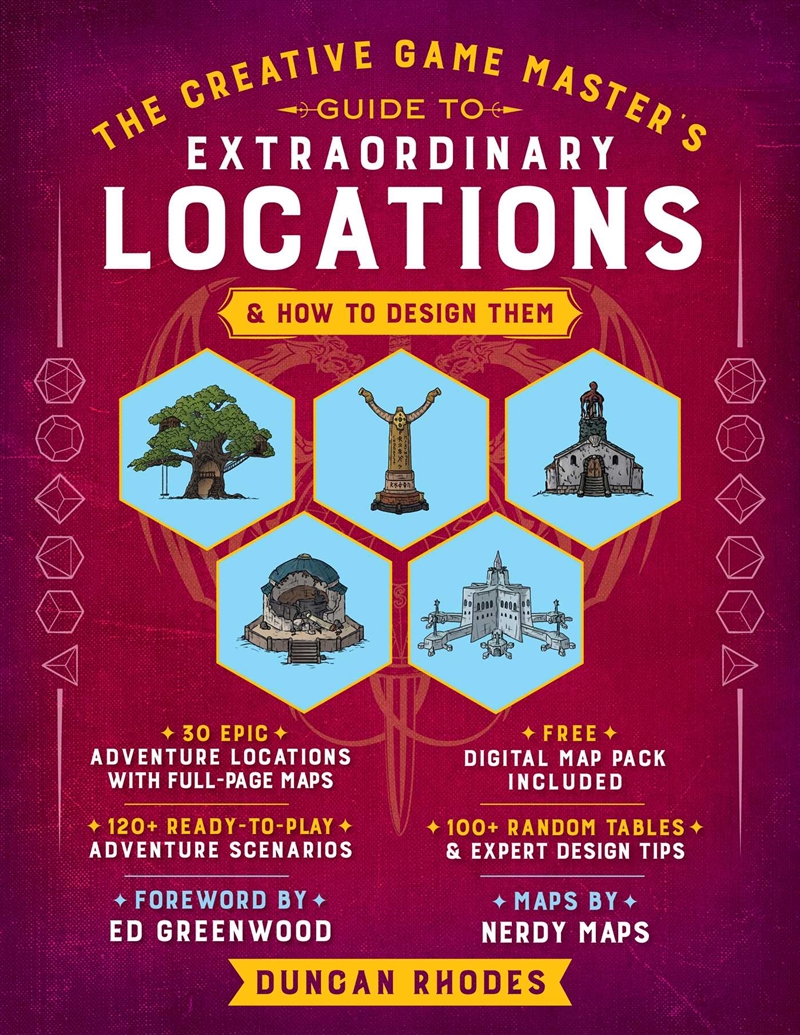 The The Creative Game Master's Guide to Extraordinary Locations & How to Design Them/Product Detail/Crafts & Handiwork