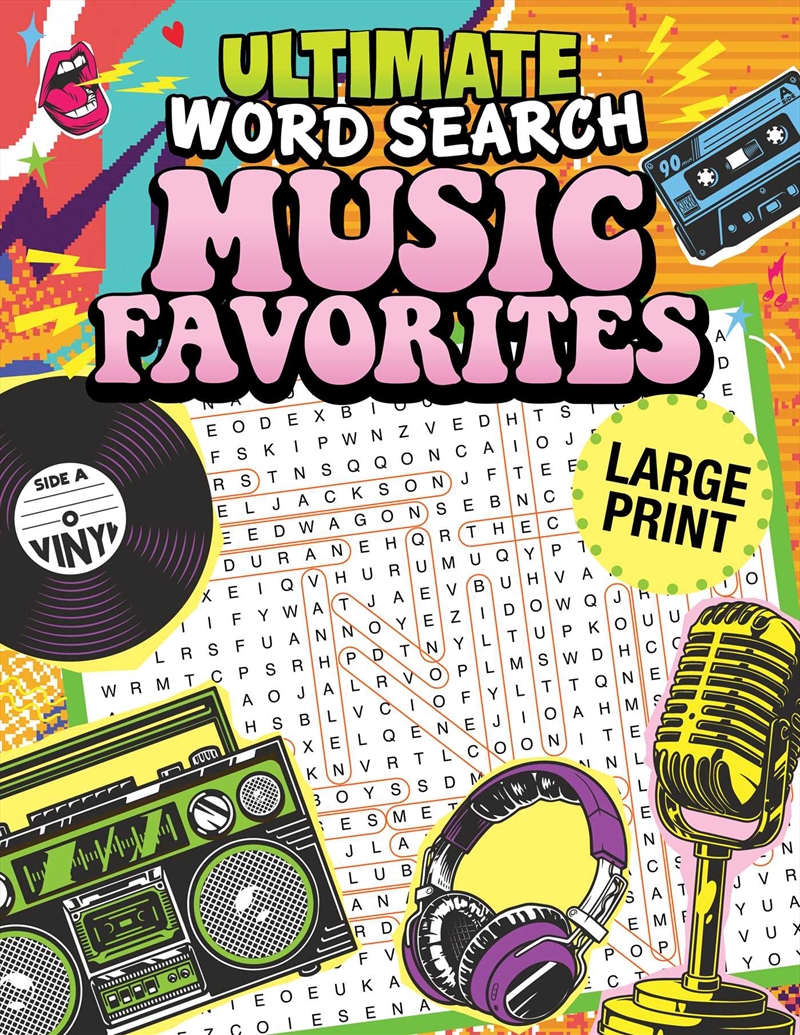 Ultimate Word Search Music Favorites/Product Detail/Adults Activity Books
