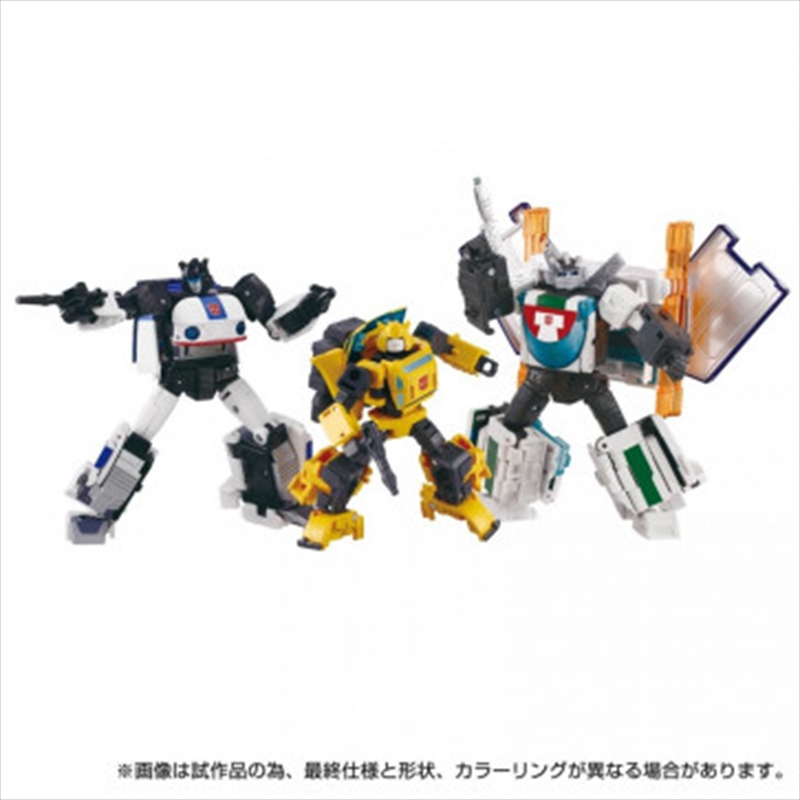 Transformers Takara Tomy: Dramatic Capture Series Cybertron Chase (3 figure set)/Product Detail/Figurines