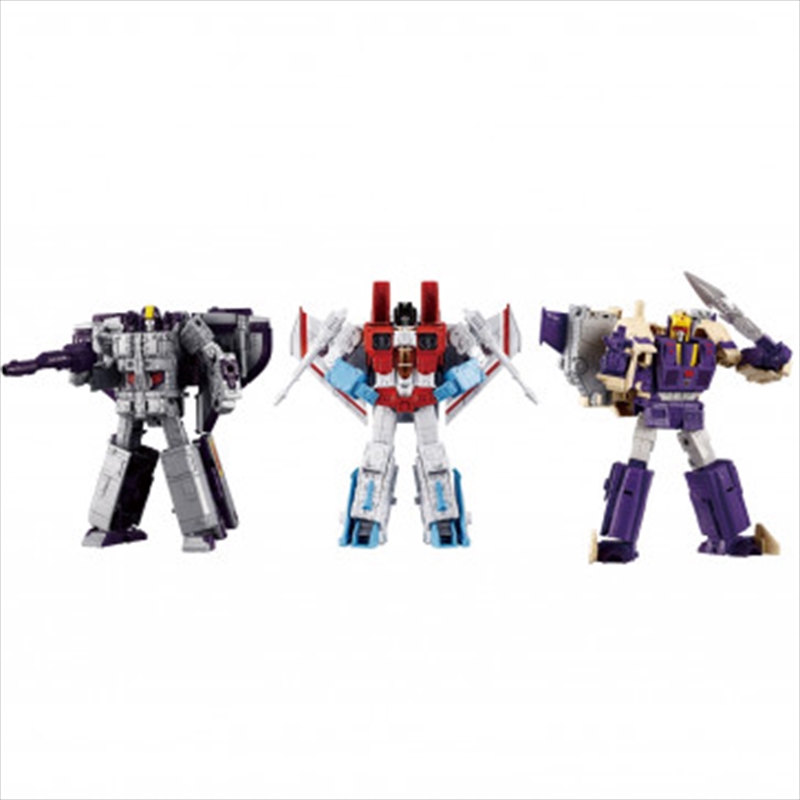 Transformers Takara Tomy: Dramatic Capture Series Triple Takeover/Product Detail/Figurines