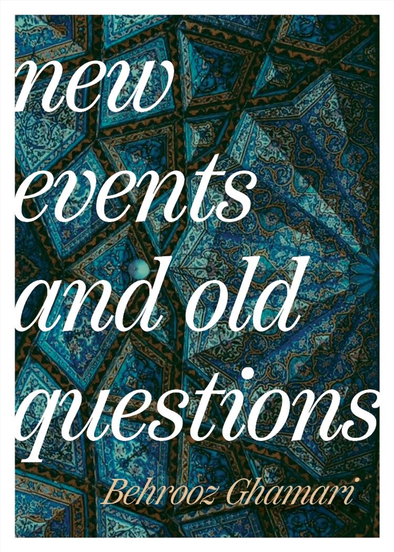 New Events and Old Questions/Product Detail/History