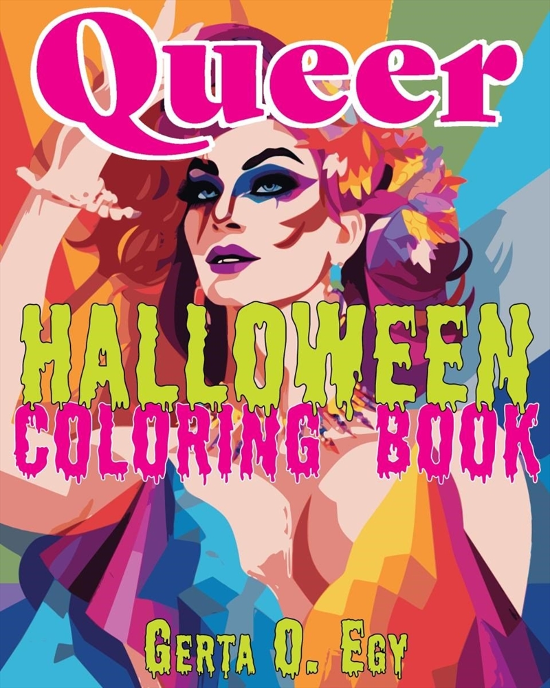 Queer Halloween Coloring Book/Product Detail/Adults Colouring