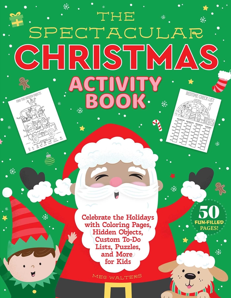 Santa's Spectacular Christmas Activity Book/Product Detail/Kids Activity Books
