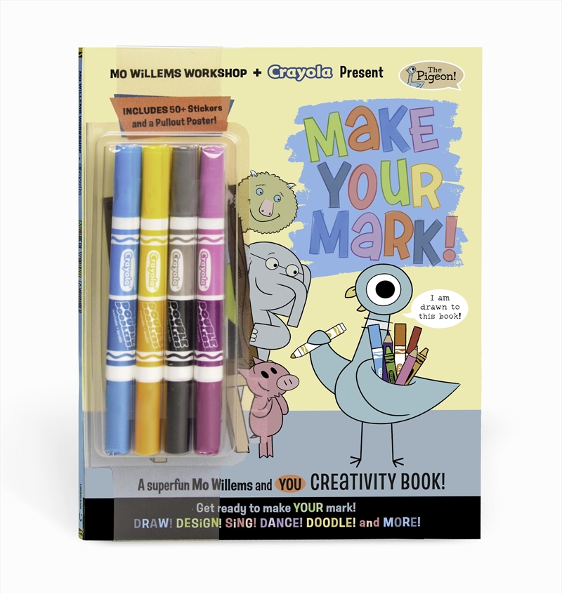 Mo Willems Workshop and Crayola Present:  Make Your Mark!/Product Detail/Kids Activity Books