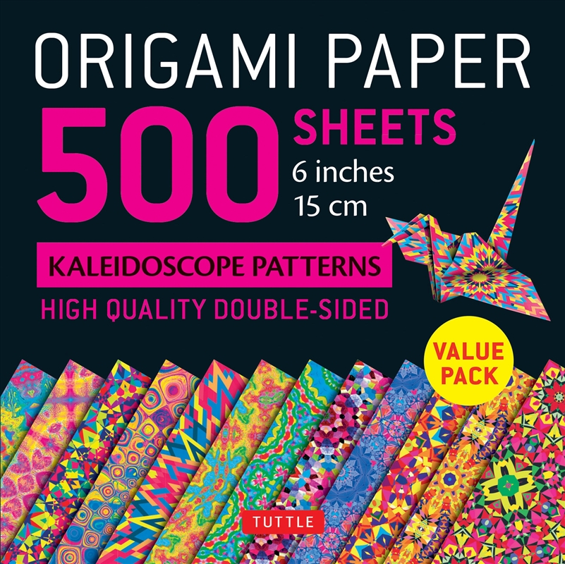 Origami Paper 500 sheets Kaleidoscope Patterns 6" (15 cm)/Product Detail/Art