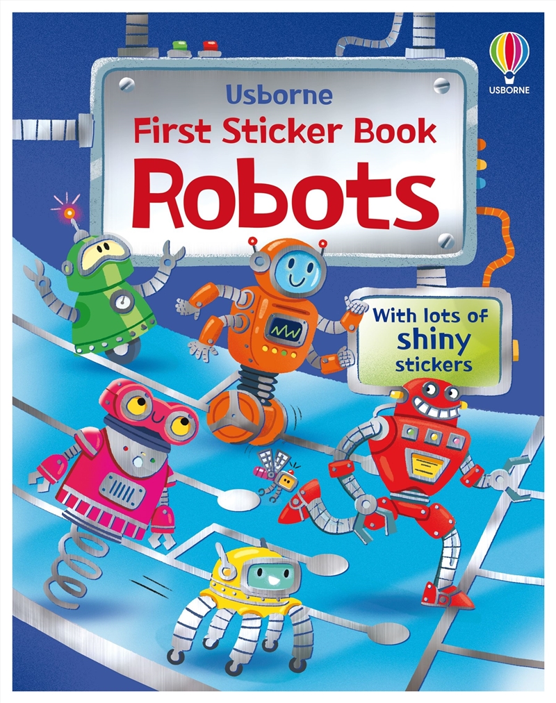 First Sticker Books Robots/Product Detail/Kids Activity Books