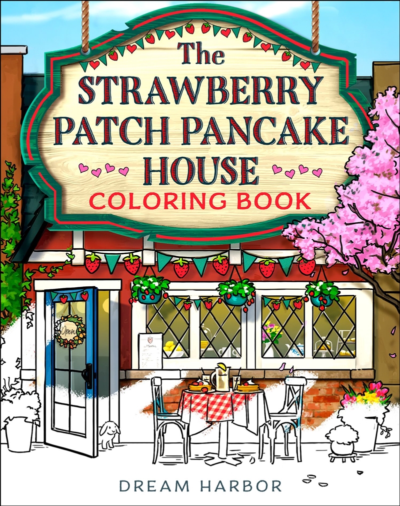 The Strawberry Patch Pancake House Coloring Book/Product Detail/Kids Colouring